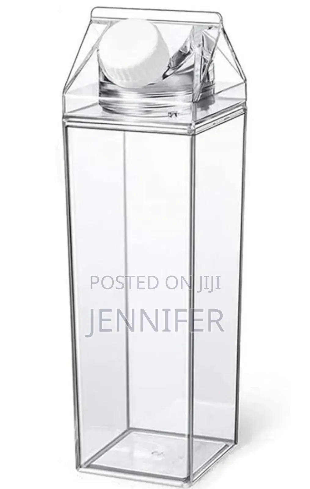 Transparent Milk Bottle Plastic Outdoor Drinking