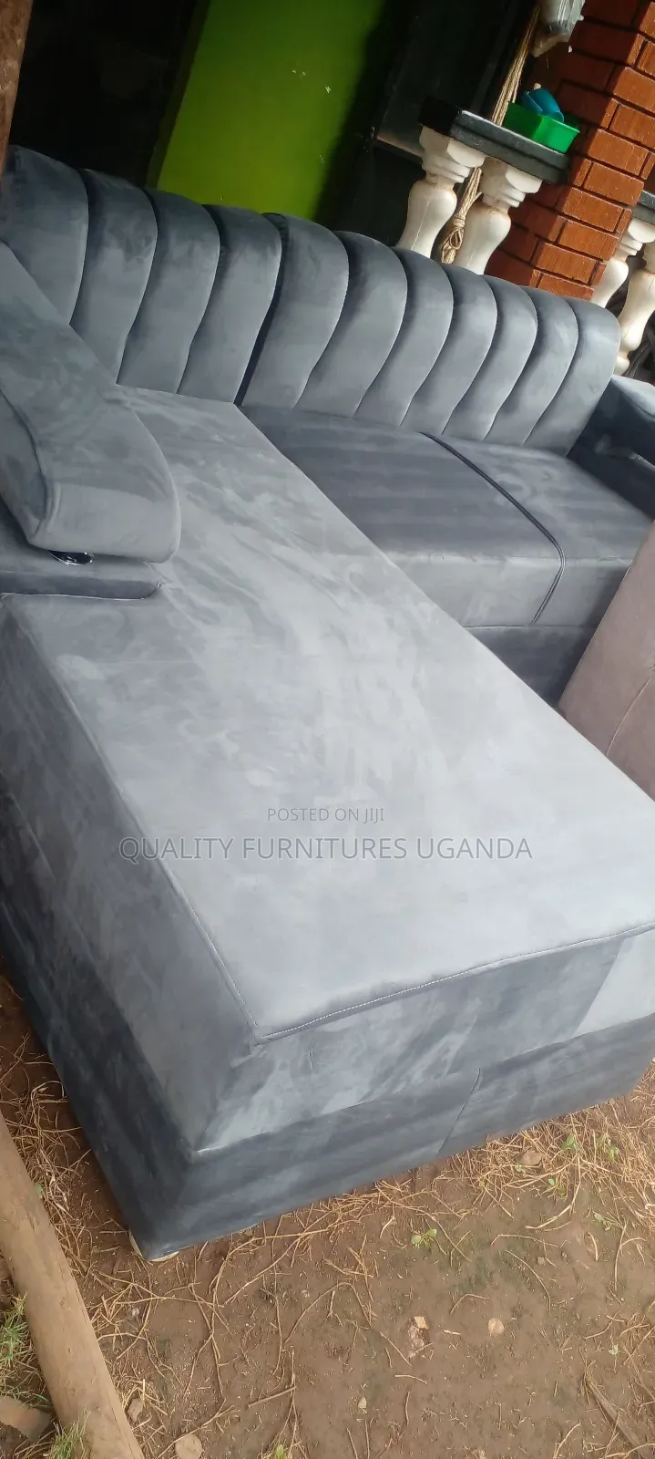 Living Room Classic Fabric Sofa Bed