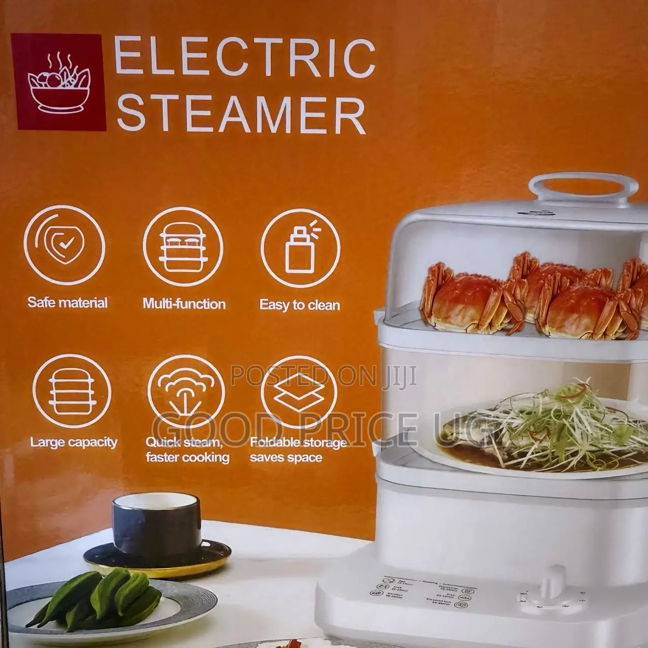 Multifunctional Electric Steamer