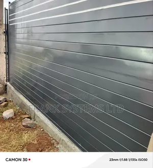 Metallic Grey Gate