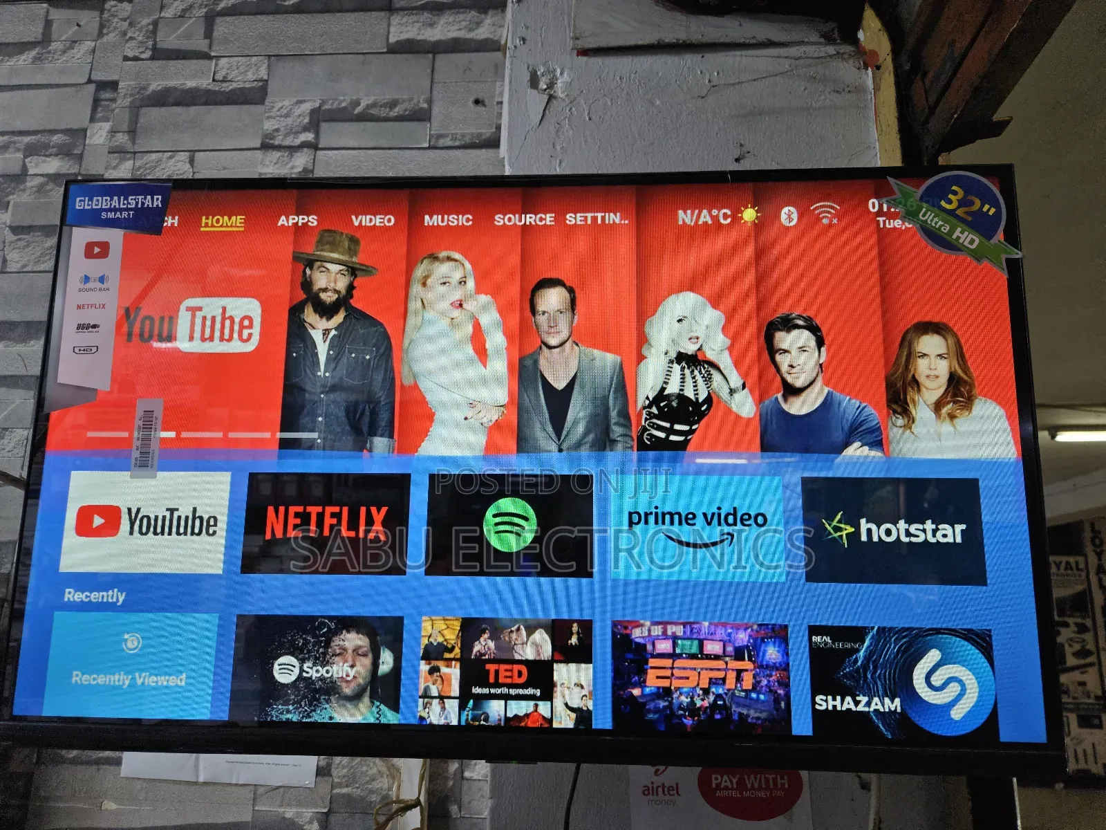 32 Inch Android Smart Tv Globalstar Frameless