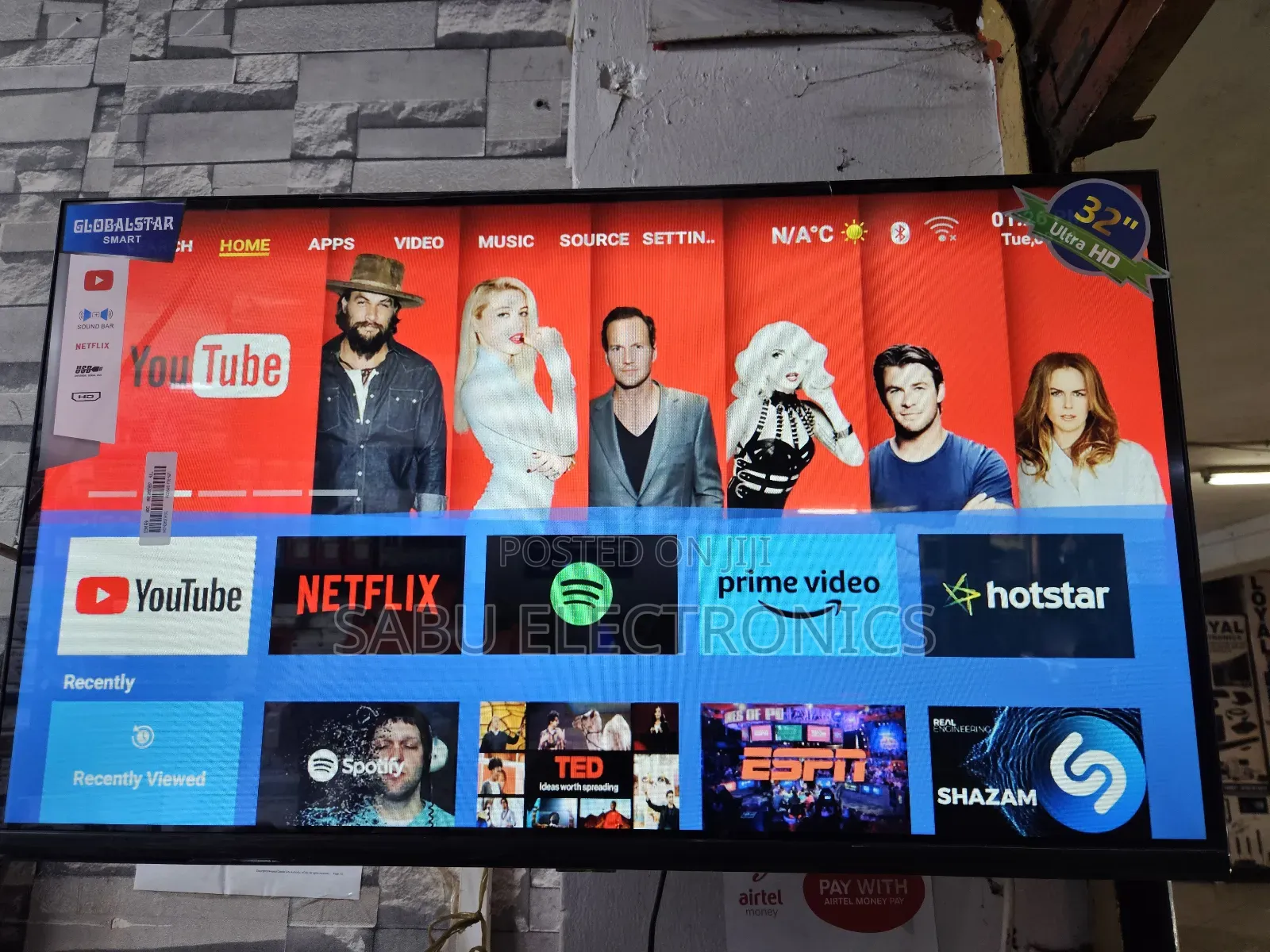 32 Inch Android Smart Tv Globalstar Frameless