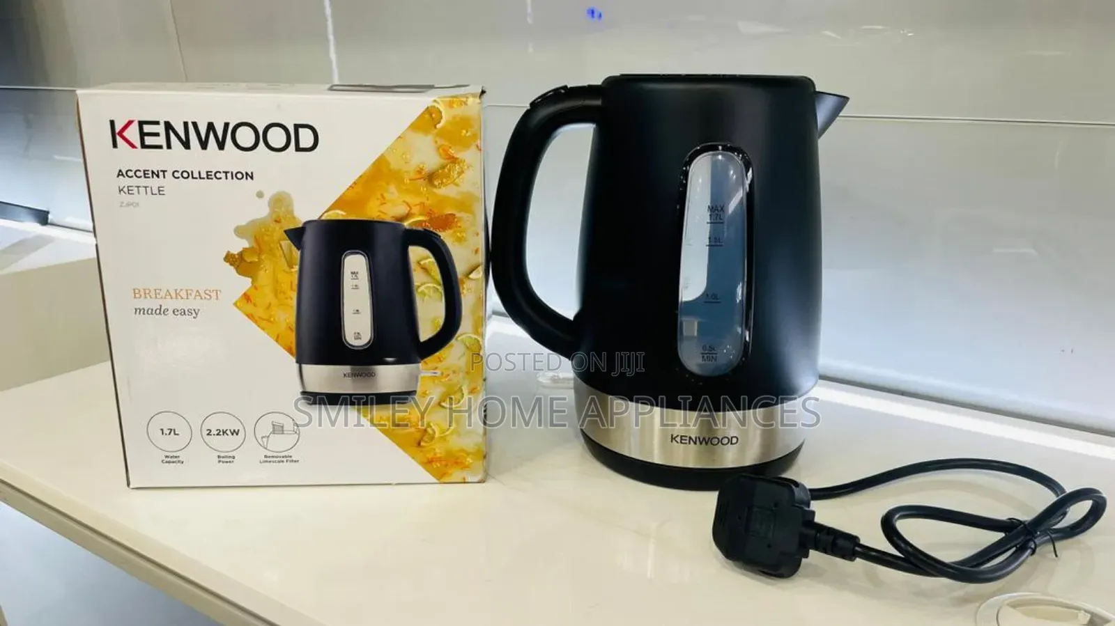 Ken Wood Accent Collection Kettle 1.7ltrs on 20% Discount