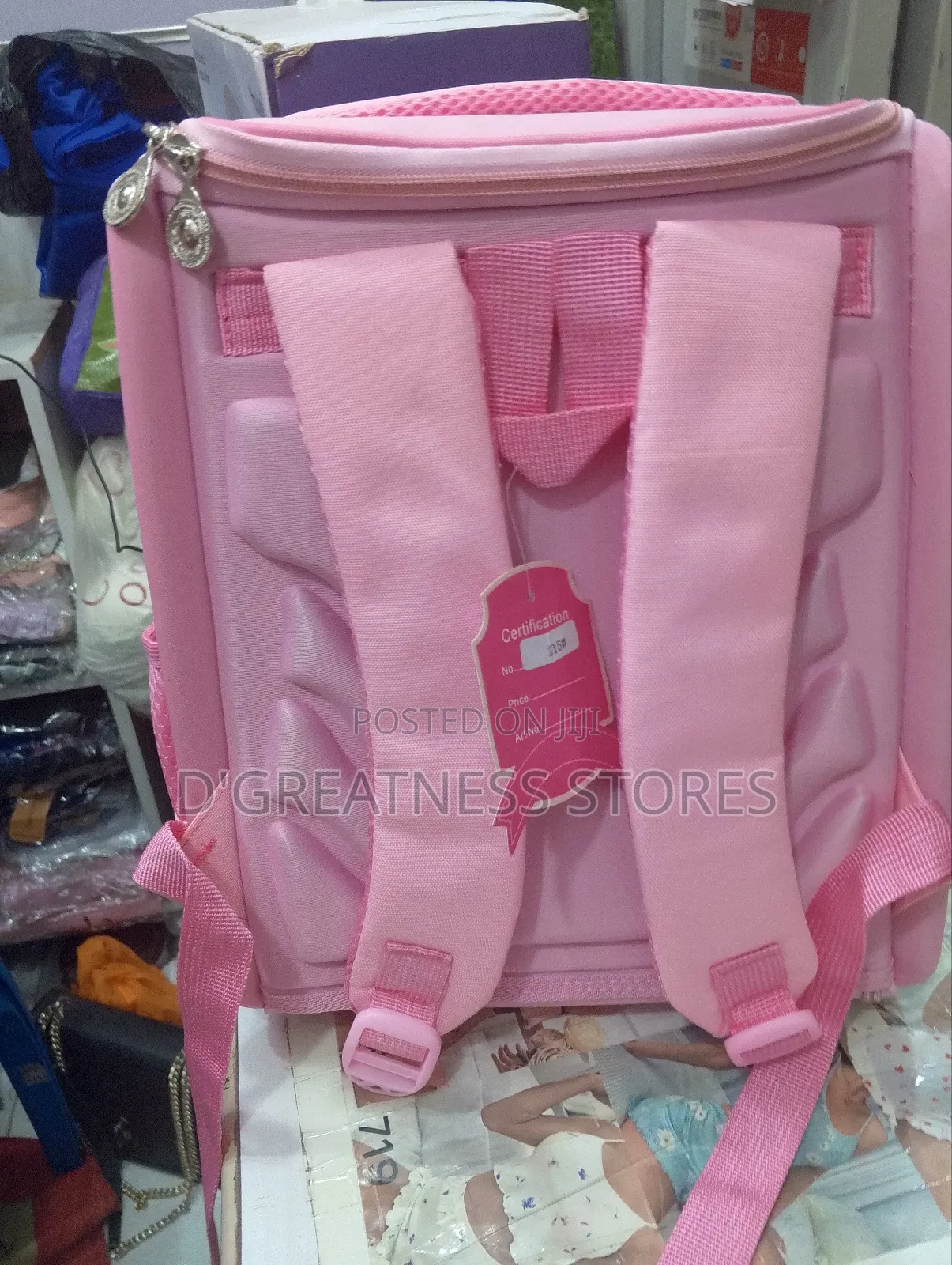 Pinky School Bag