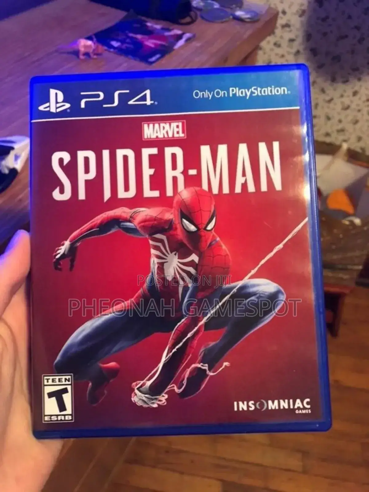 Spiderman Game Cd For Ps4
