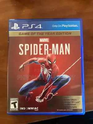 Spiderman Game Cd For Ps4