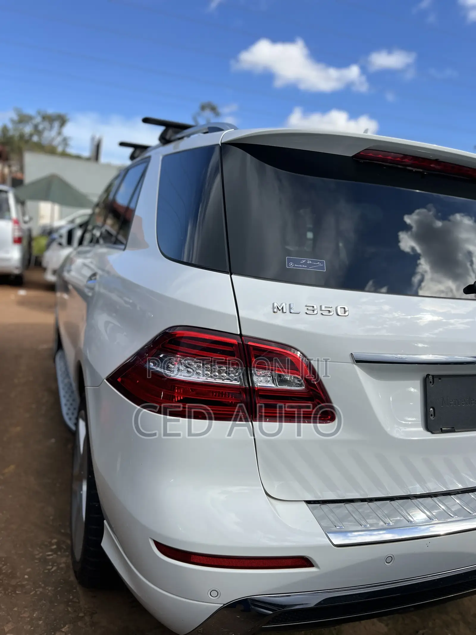 Mercedes-Benz M Class ML 350 BlueTEC 4Matic 2013 White