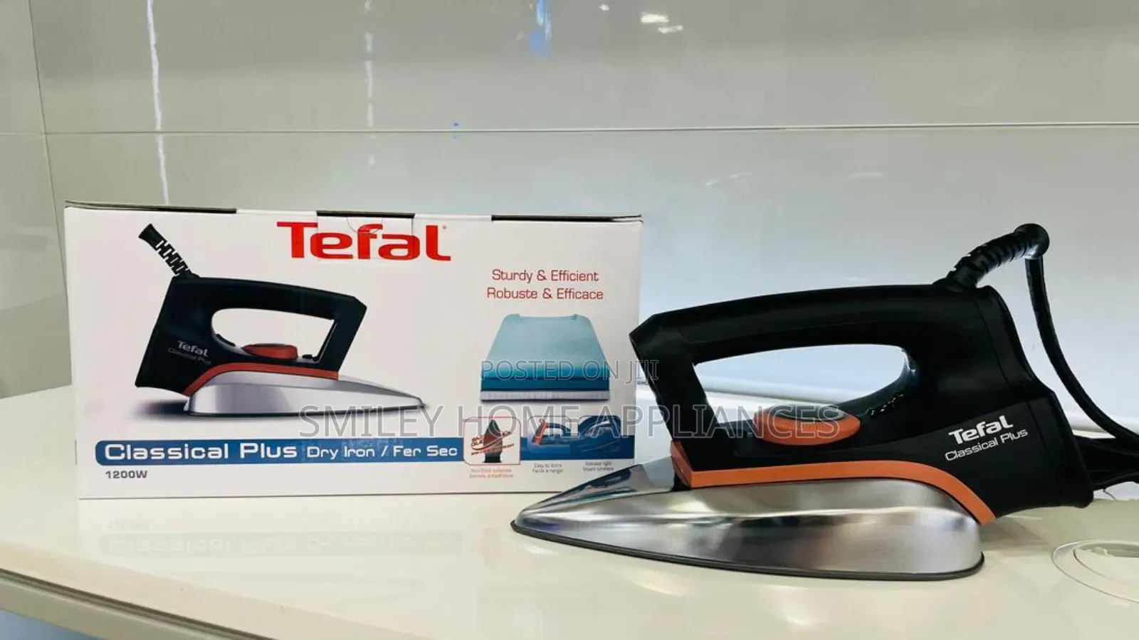 20% Discount Sales on Tefal Dry Iron Box 1200watts
