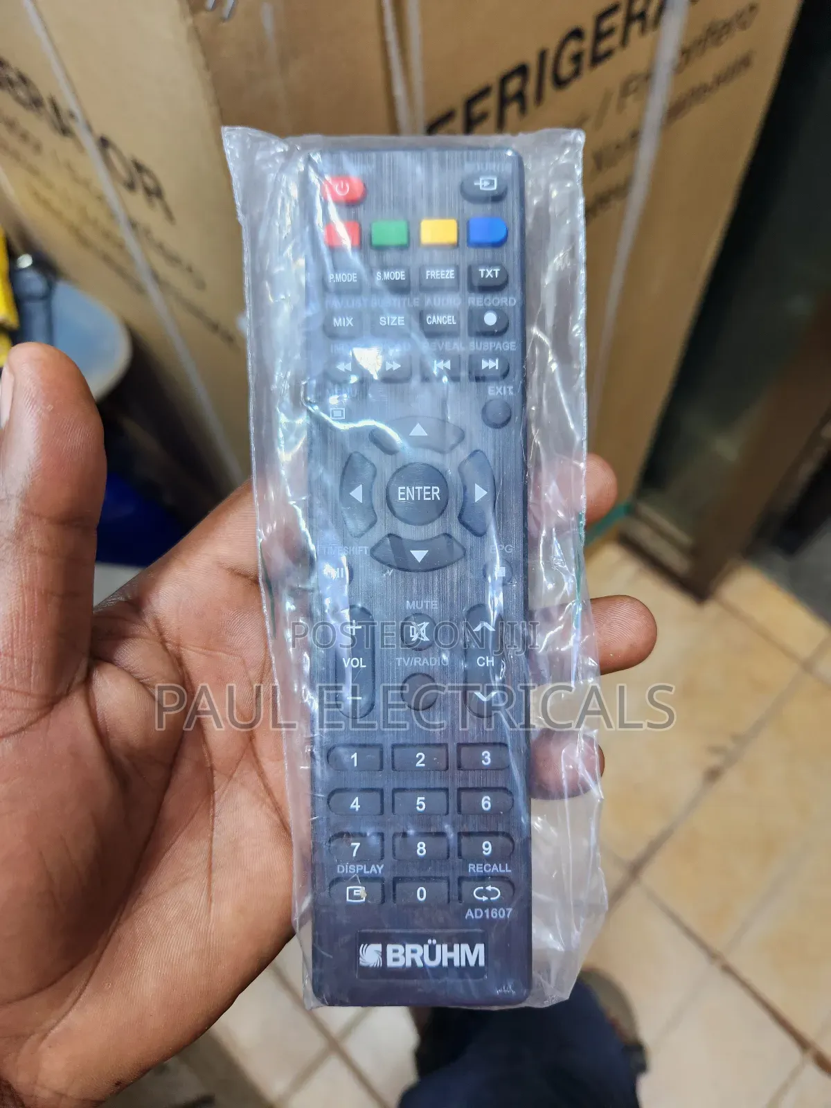 Bruhm Remote Tv