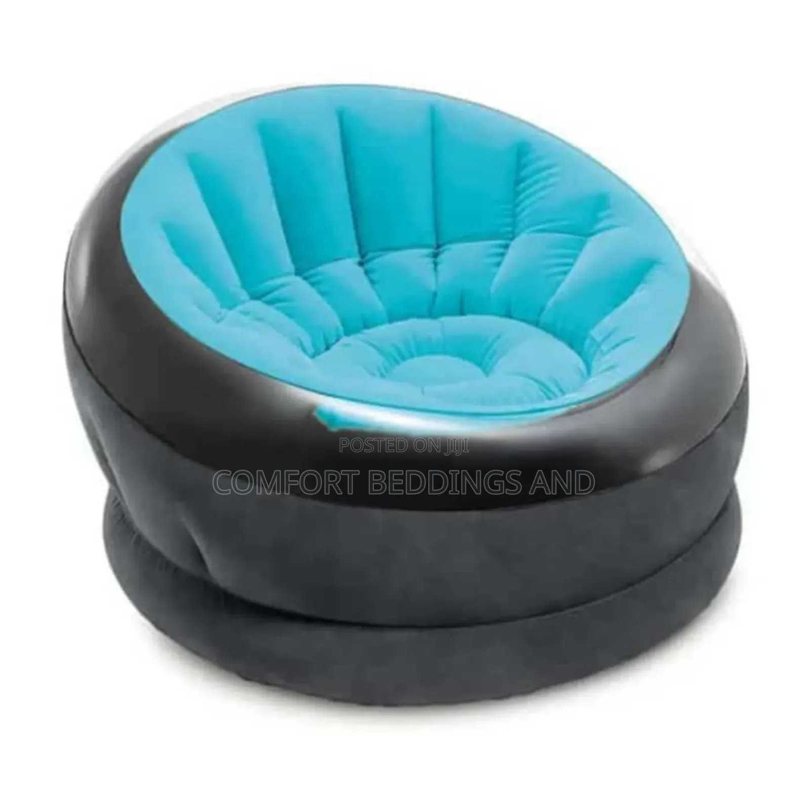 Inflatable Round Chair Blue