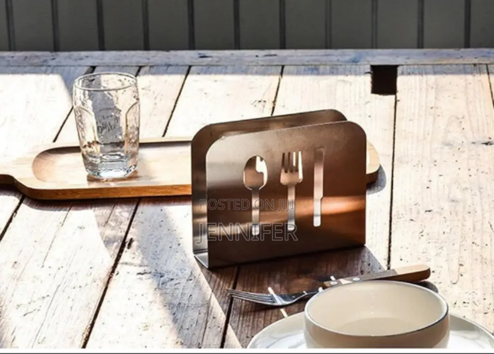 Stainless Steel Napkin Holders