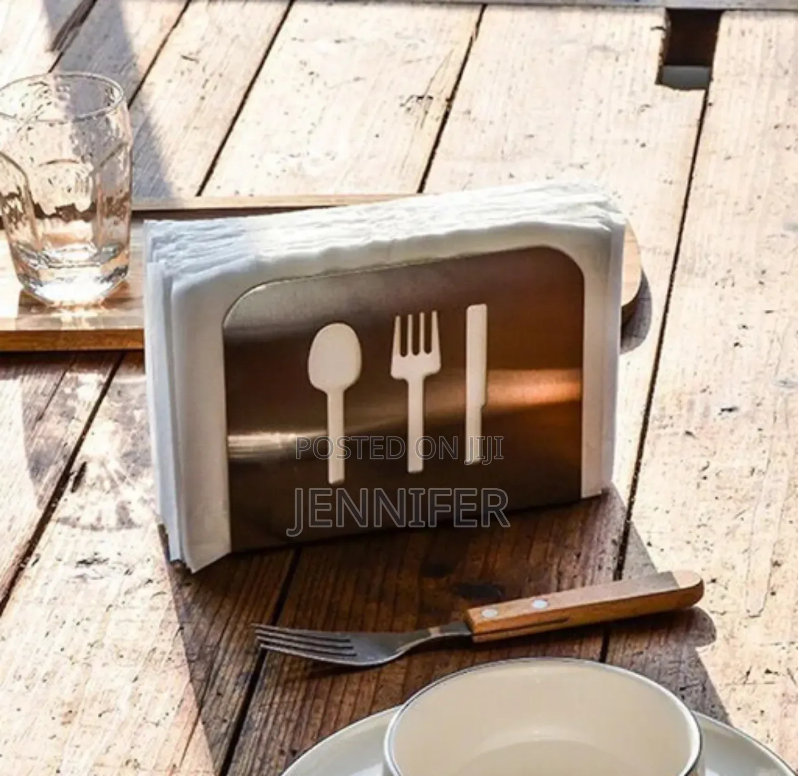 Stainless Steel Napkin Holders