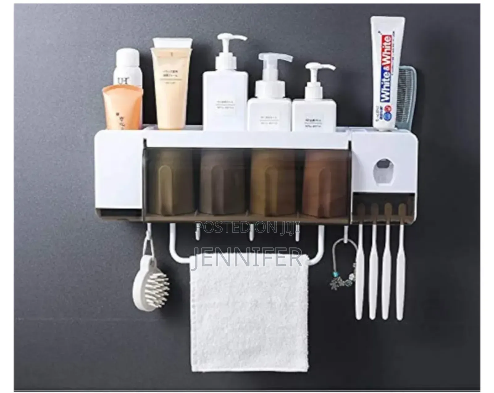 Super Bathroom Toothbrush Holder Storage Organizer