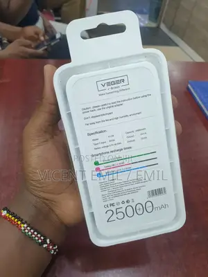 Powe Bank Veger 25000mah