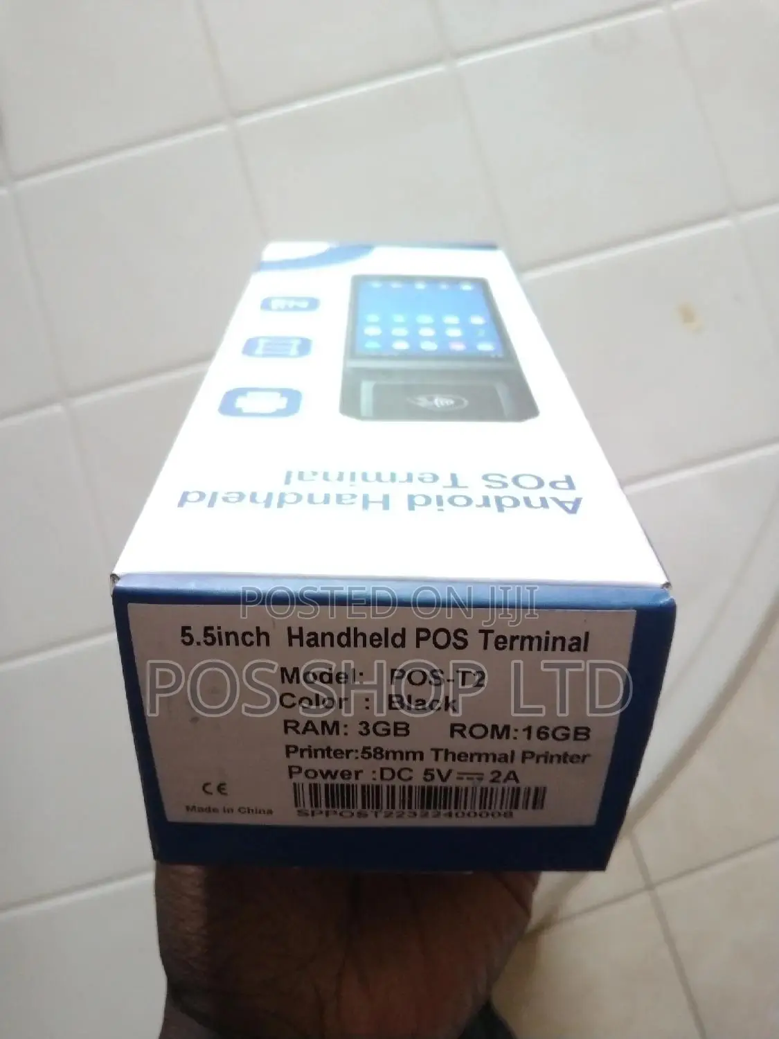 Handheld Pos Terminal - Android Pos T2 5.5” 3gb/16gb