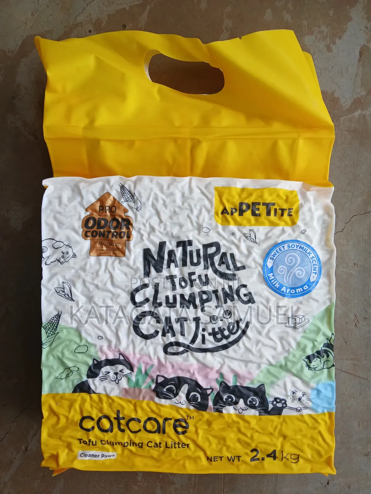 Cat Litter Tofu Milk Scent 2.4kg