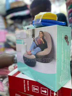 Air Chair With a Pump