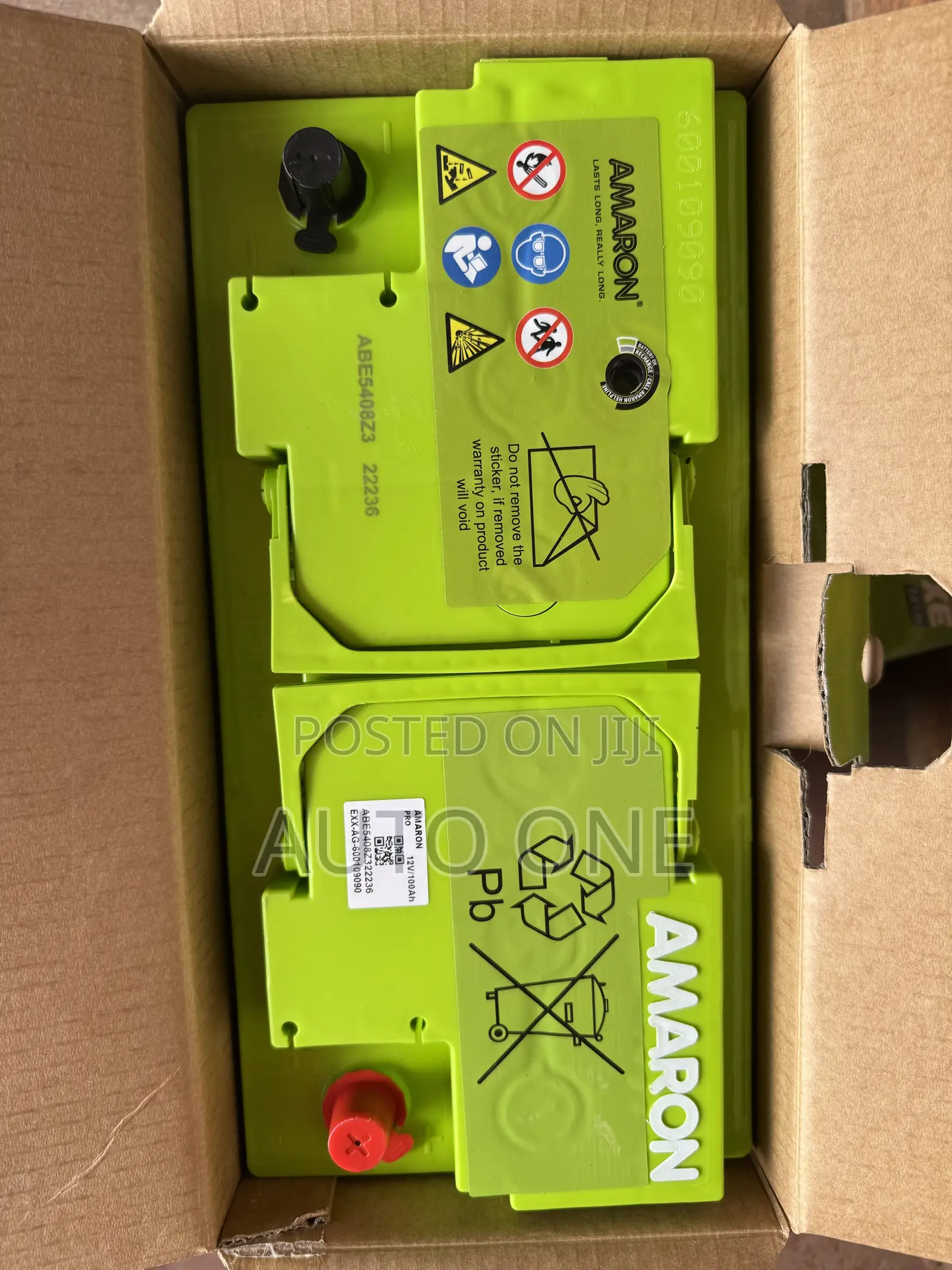 Din100ah Amaron Battery