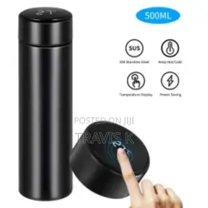 Stainless Steel Water Bottle With Temperature Display