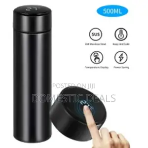 Stainless Steel Water Bottle With Temperature Display