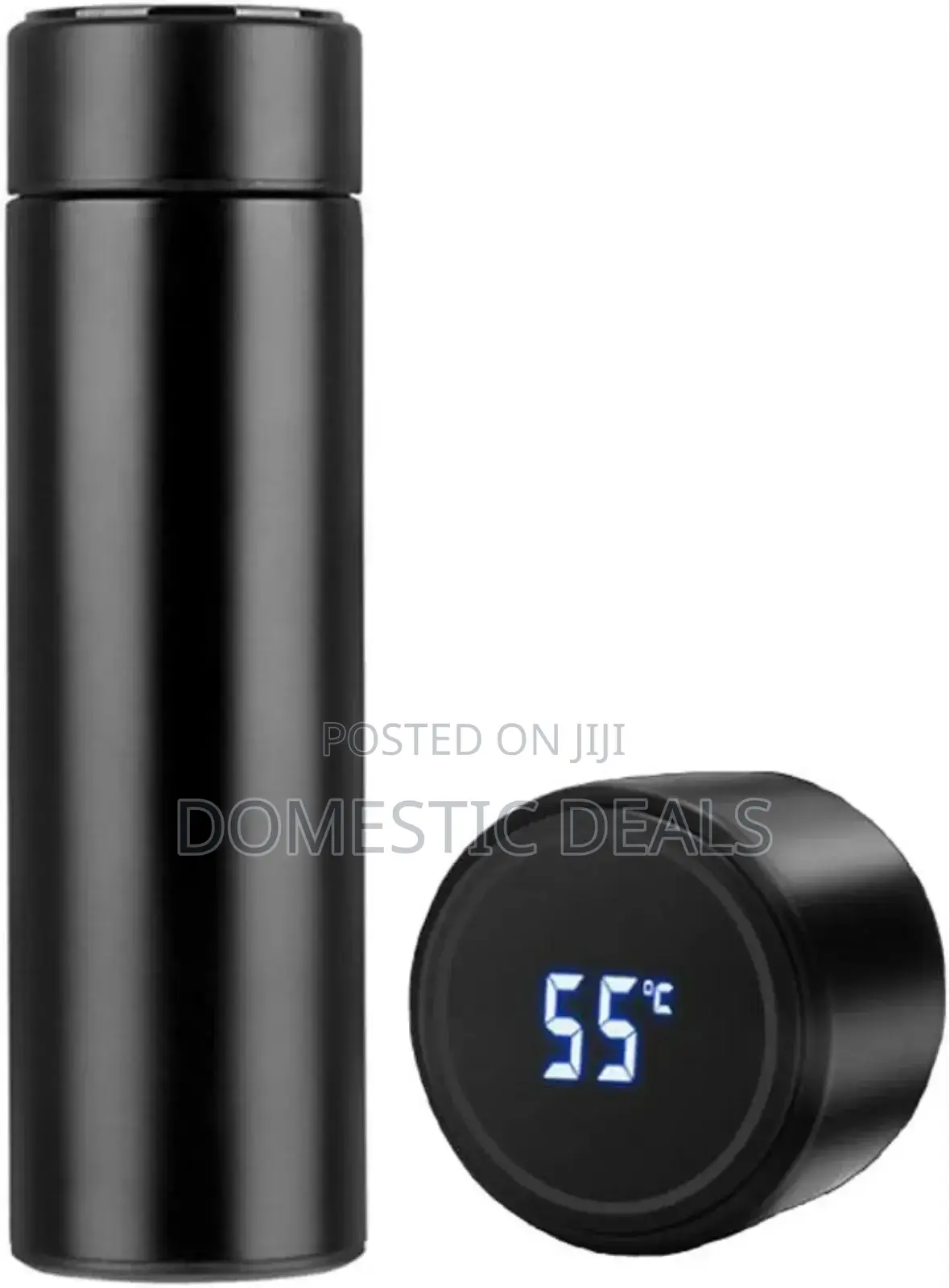 Stainless Steel Water Bottle With Temperature Display
