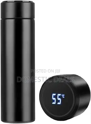 Stainless Steel Water Bottle With Temperature Display
