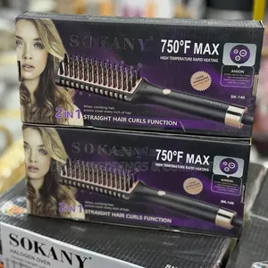 Sokany Straight Hair Curls Function Sk-149 Black