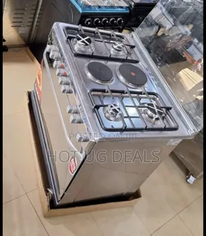 Saachi 90x60 Cooker 4 Gas 2 Electric With Electric Oven