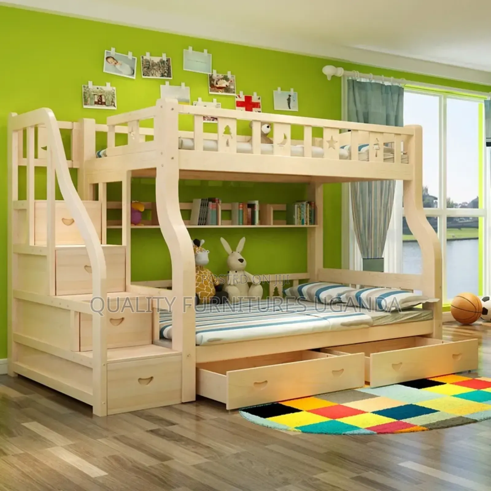 Natural Coloured Storage Decker