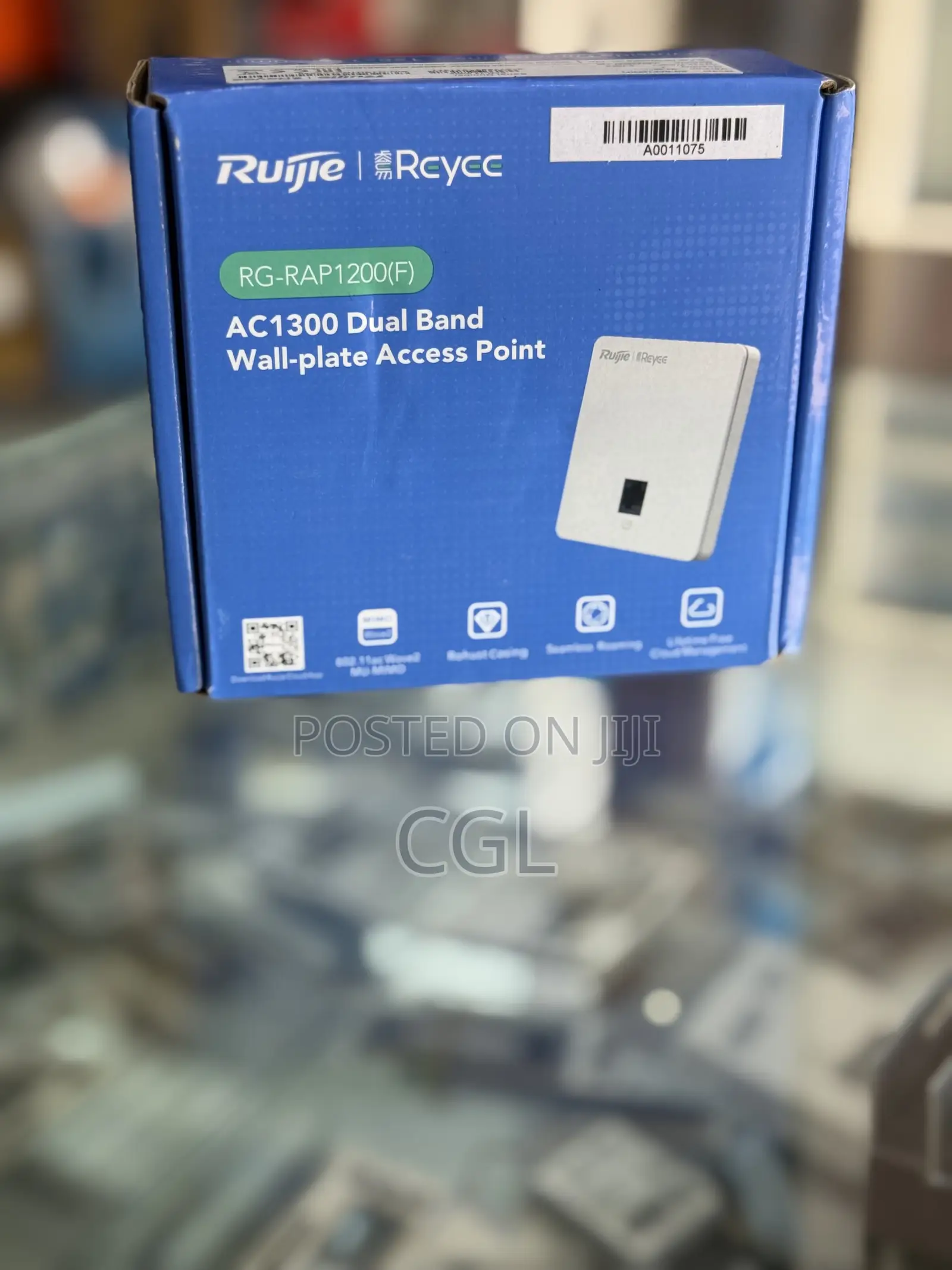 Ruijie Reyee Rg-Rap1200f Ac1300 Wall Plate Acesspoint