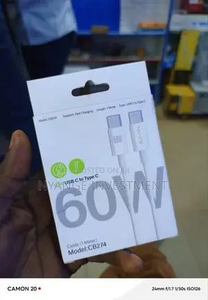 Babin Usb to Type C 60w