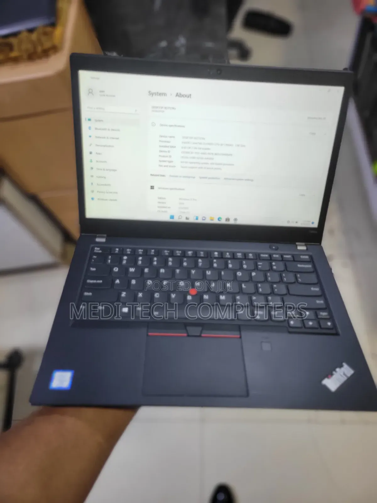 Laptop Lenovo ThinkPad T480s 8GB Intel Core I5 SSD 256GB