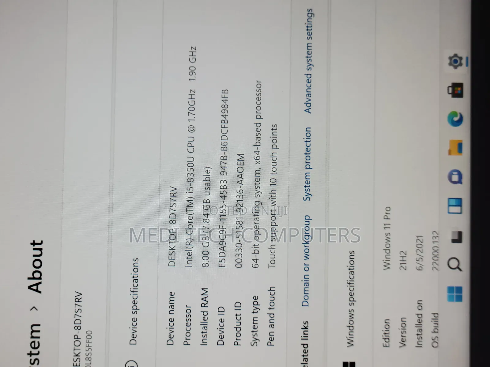 Laptop Lenovo ThinkPad T480s 8GB Intel Core I5 SSD 256GB