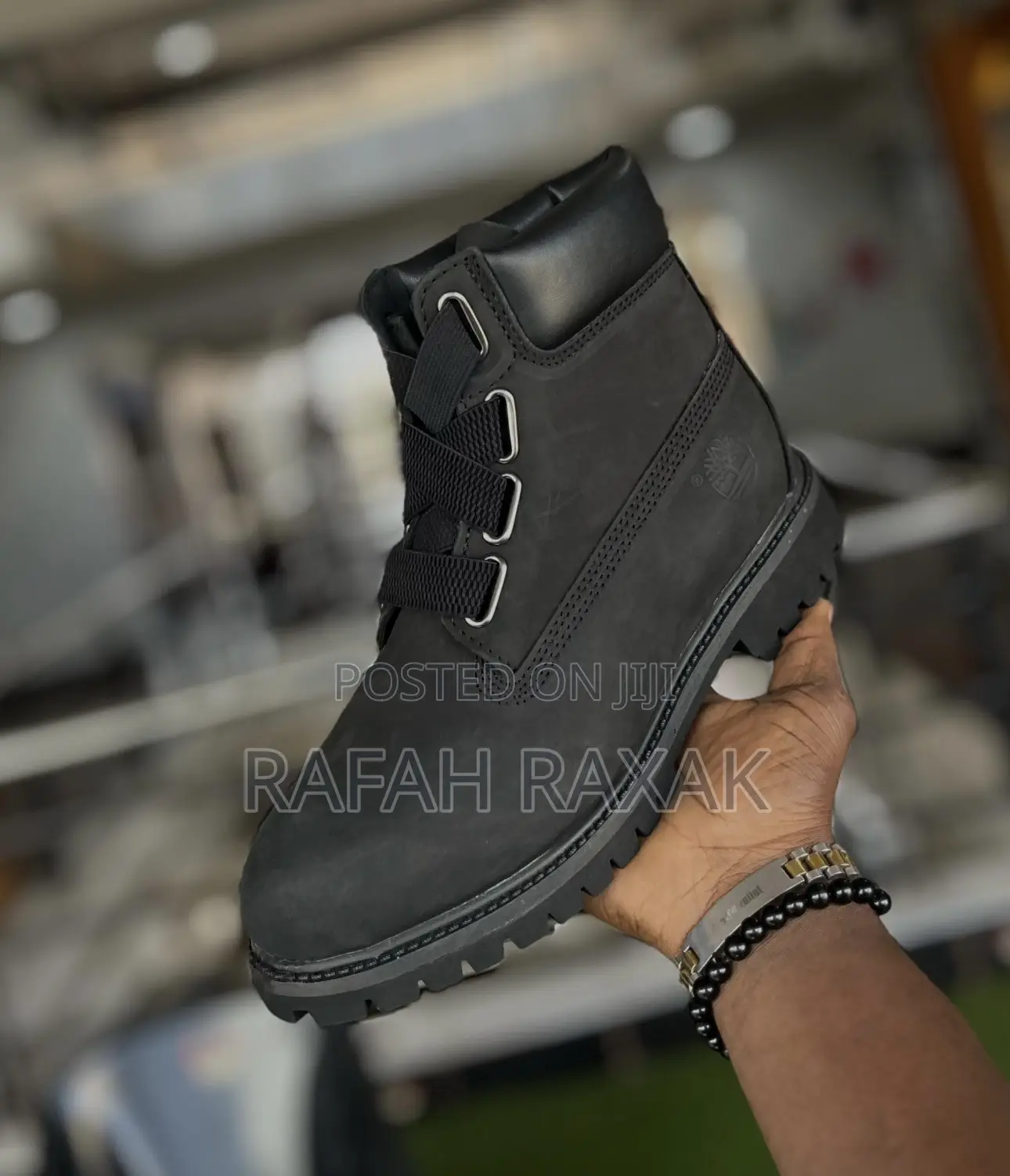 Original Triple Black Warm Lined Timberland Waterproof Boots