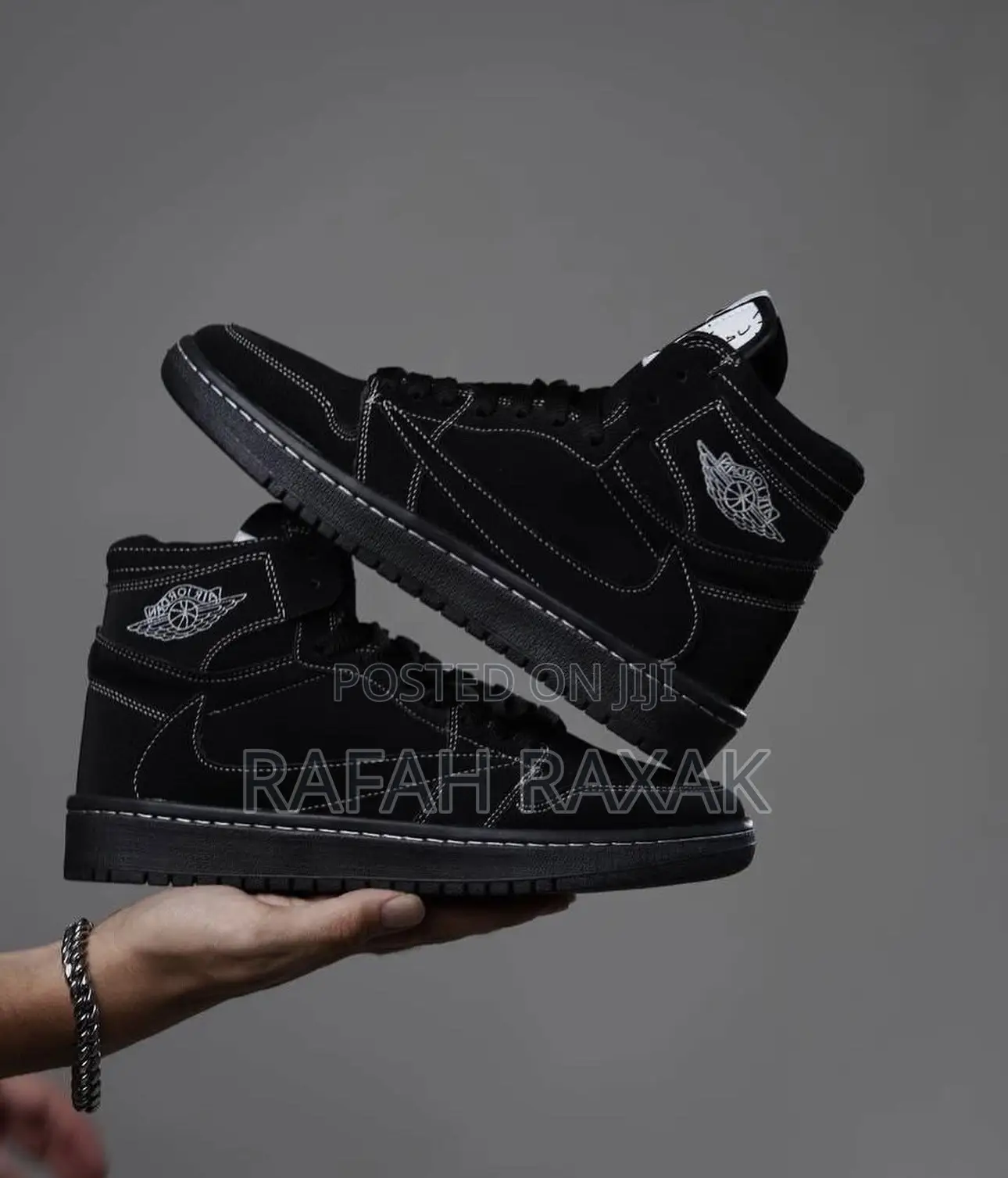 Nike Air Jordan 1 High Cactus Jack Travis Scott Sneakers