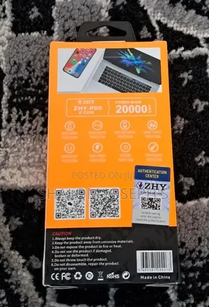 20000mah Zhy Power Bank