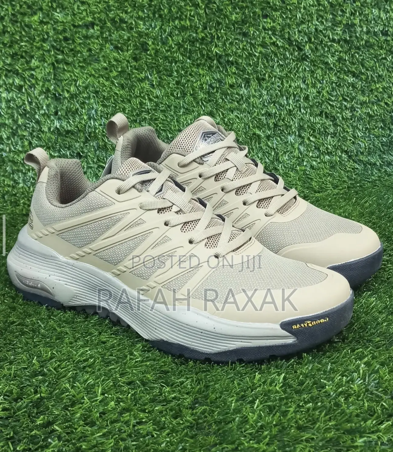 Original Cream Men’S Skechers Arch Fit Trail Sneakers