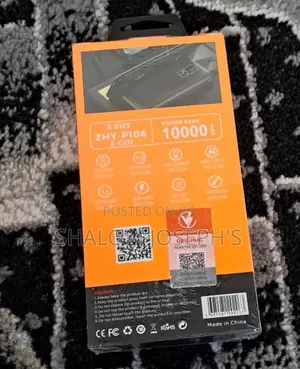 Zhy -P106 10000mah Power Bank