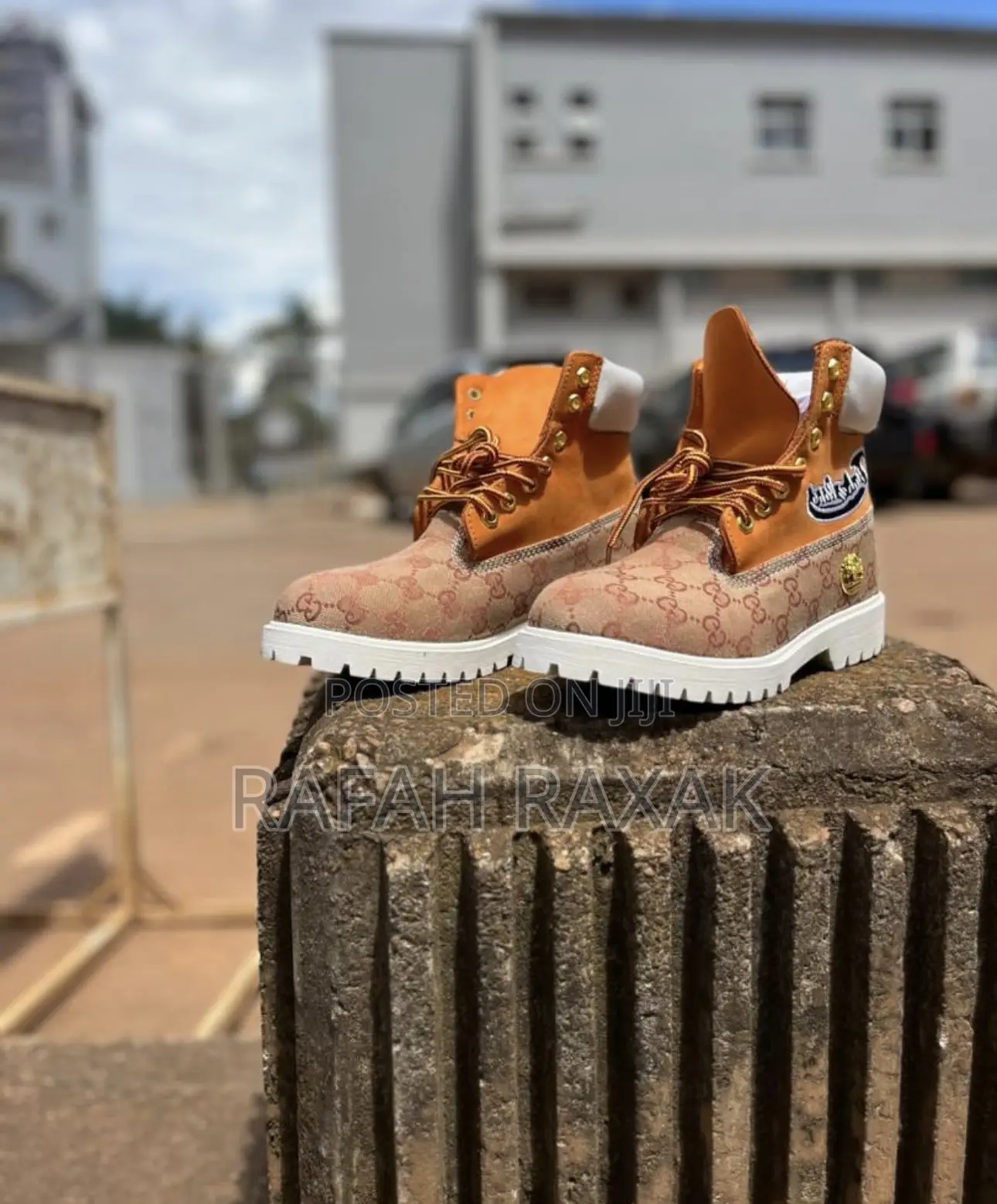 Original 6 Inch Timberland X Gucci Waterproof Boots