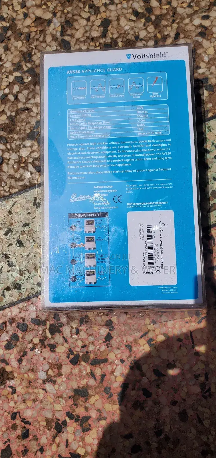 Automatic Voltage Regulator System 30a Avs