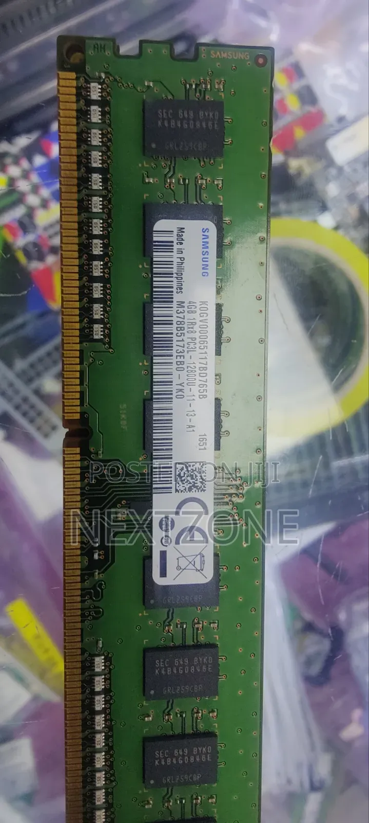 Pc3l 12800u 4gb Ddr3 Samsung Desktop Ram