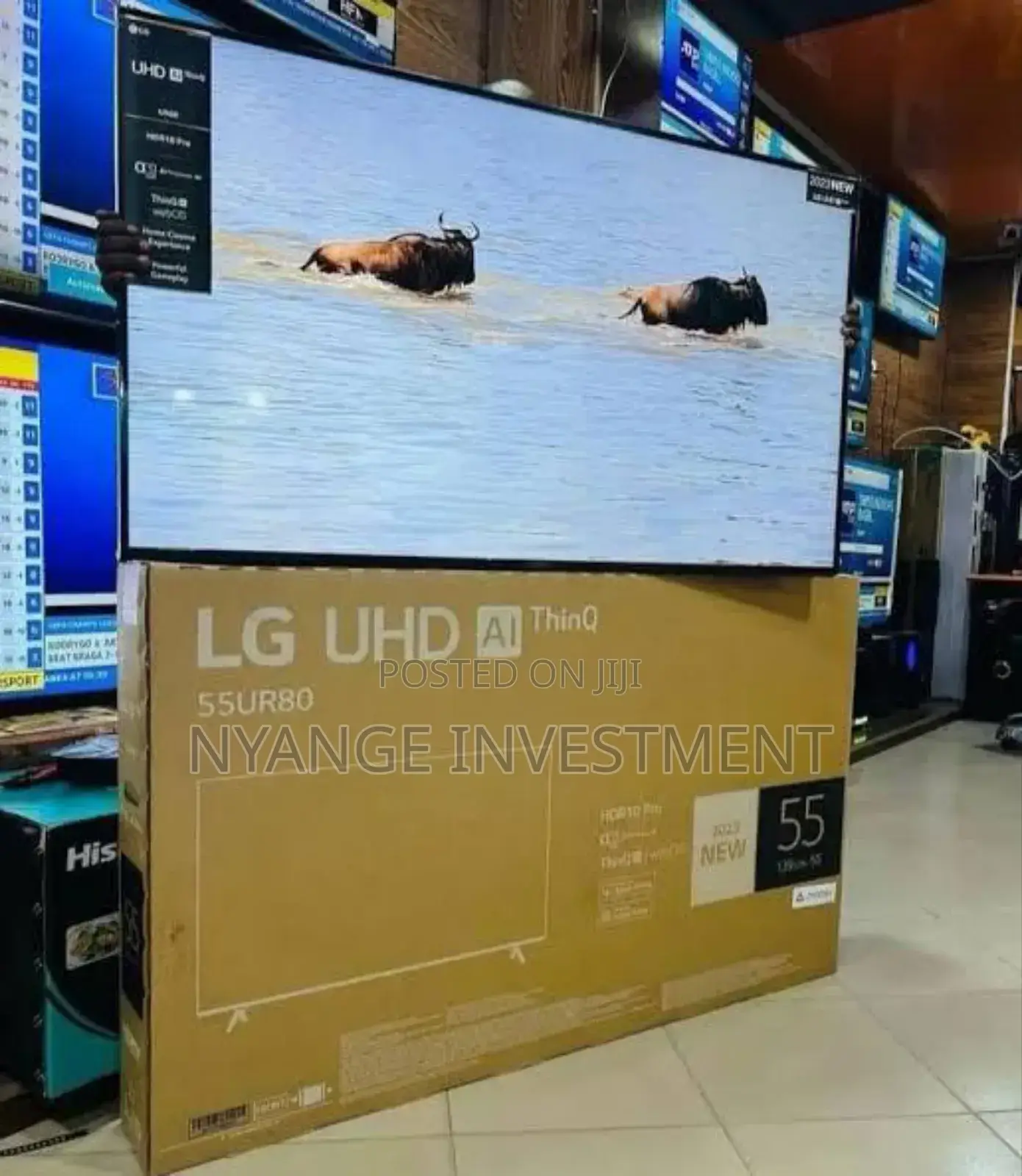 Lg Tv Set 55 Inches Led and Smart
