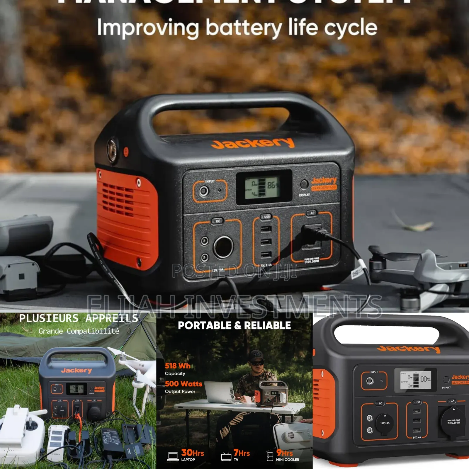 Jackery Explorer 500 Portable Power Station