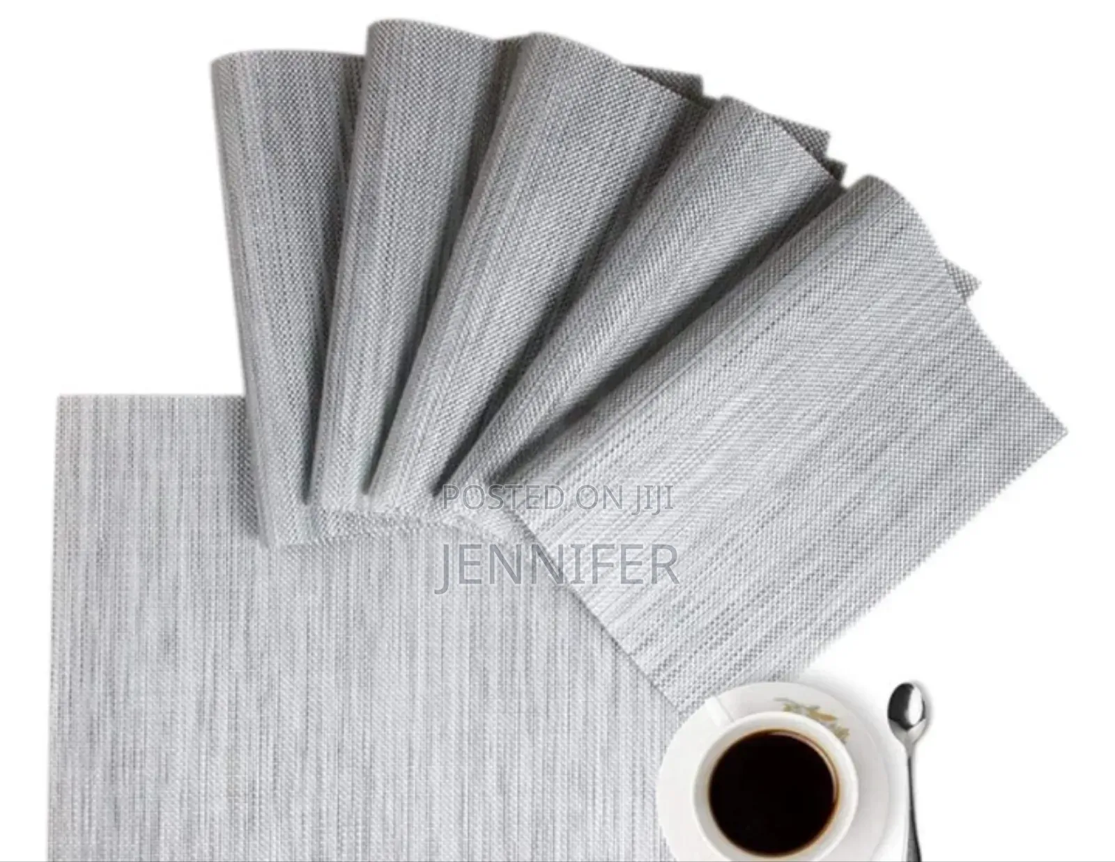 6pcs Plain Colour Tablet Mat