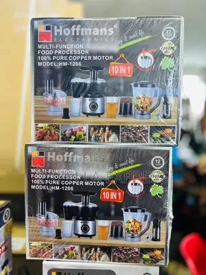 Hoffman 10 in 1 Multifunction Food Processor