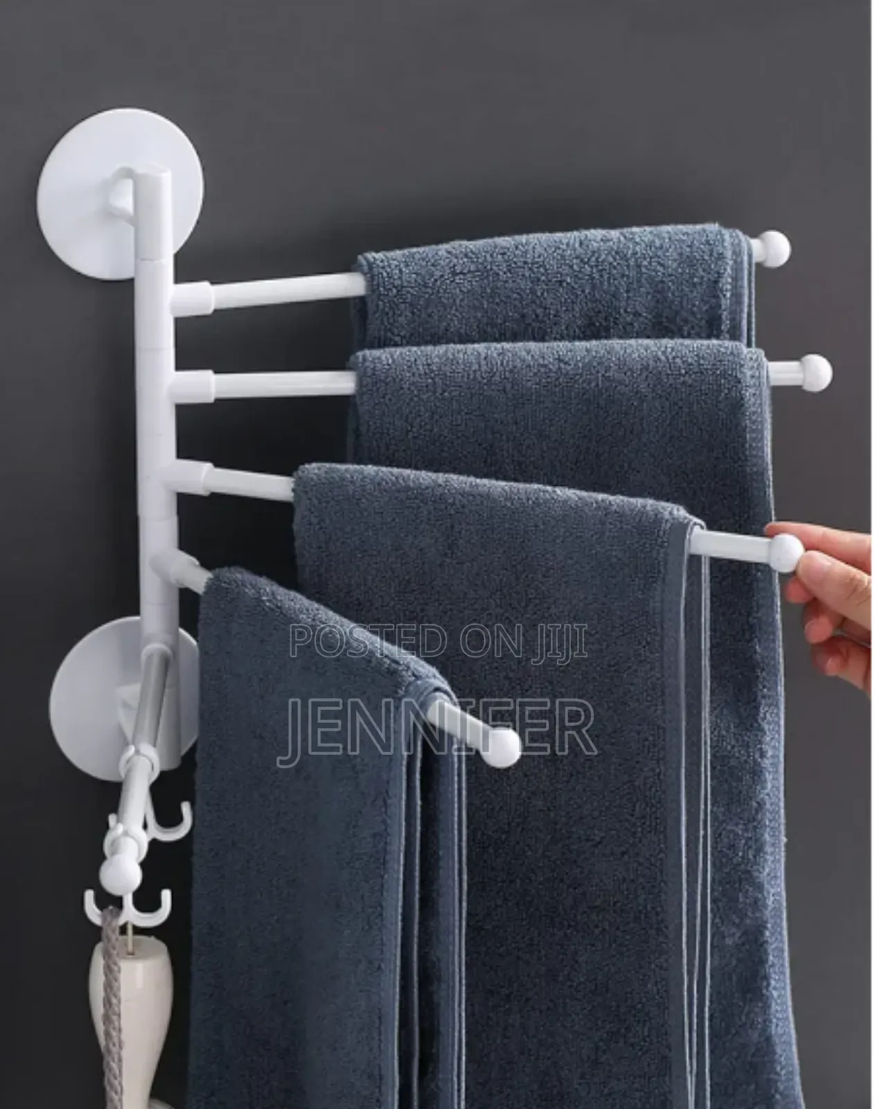 Wall Mount Towel Swing Out Rack