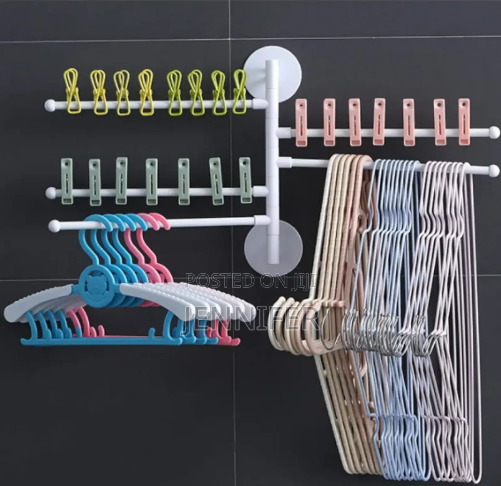 Wall Mount Towel Swing Out Rack