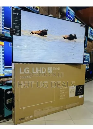 Lg 55 Inch 4k Smart Uhd Tv With Netflix, Youtube - Black
