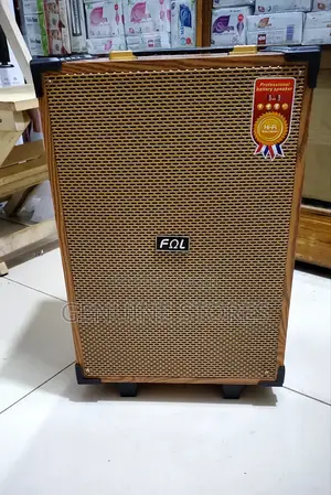12 Inches Fol Rechargeable Speaker With a Free Microphone.