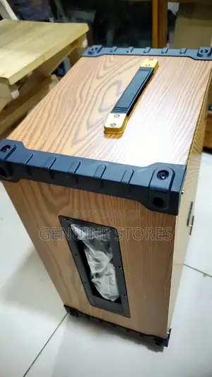 12 Inches Fol Rechargeable Speaker With a Free Microphone.
